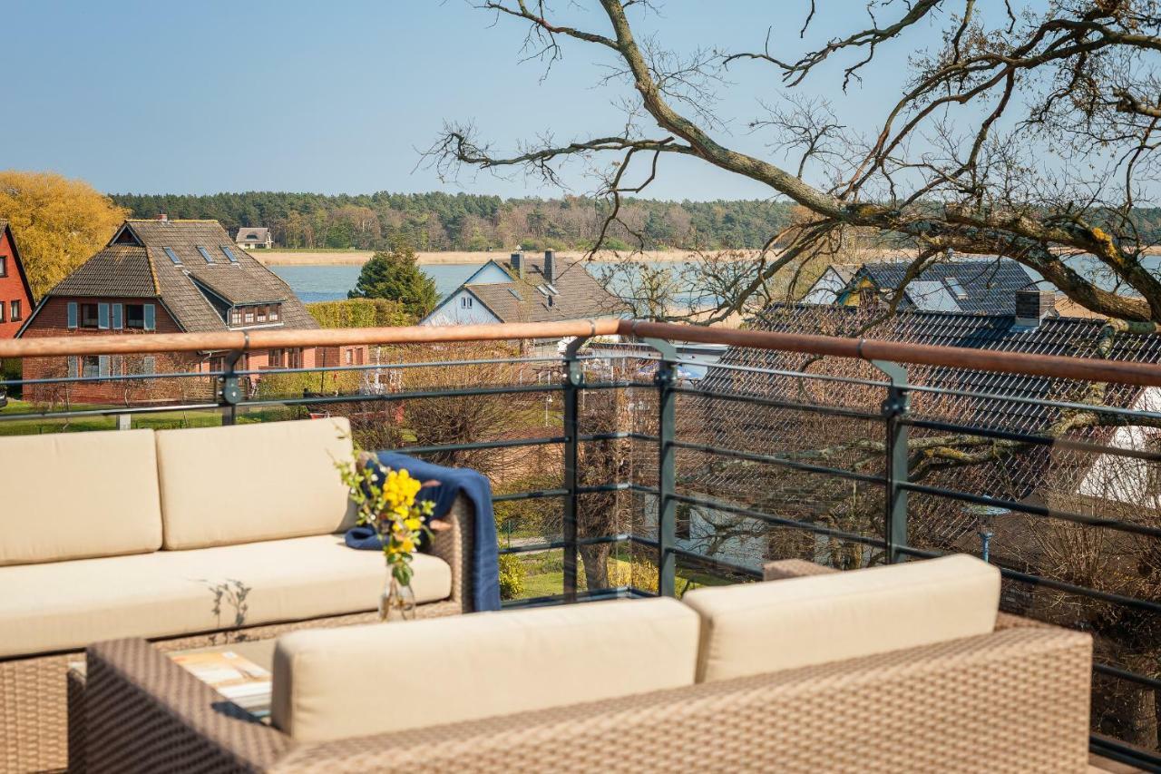 Villa Lotsenhaeuser Ruegen - Luxus Ferienhaus - 3 Schlafzimmer - Sauna - Dachterrasse Mit Boddenblick Breege Exterior photo